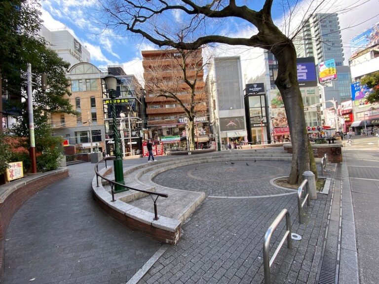 アメ村　喫煙所